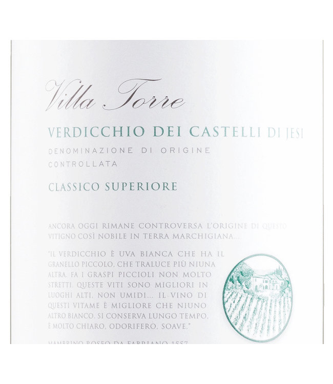 Tavignano Verdicchio Classico Superiore biologisch