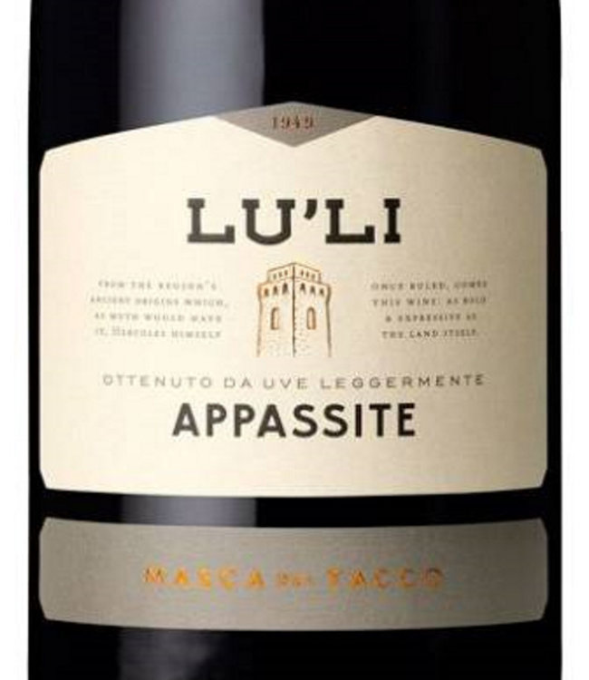 Masca del Tacco Lu'Li Appassite Puglia IGP