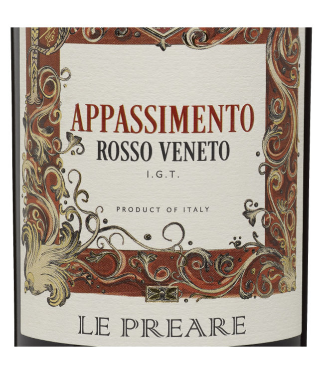 Le Preare Appassimento Rosso Veneto IGT