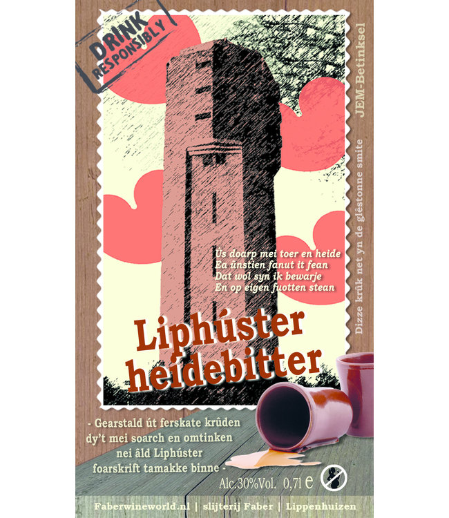 Liphuster kruidenlikeur grut