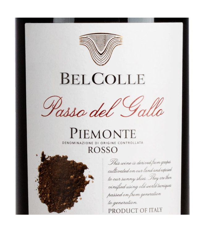 Bel Colle Piemonte Rosso Passo del Gallo