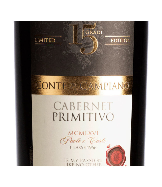 Conte di Campiano Cabernet - Primitivo Puglia