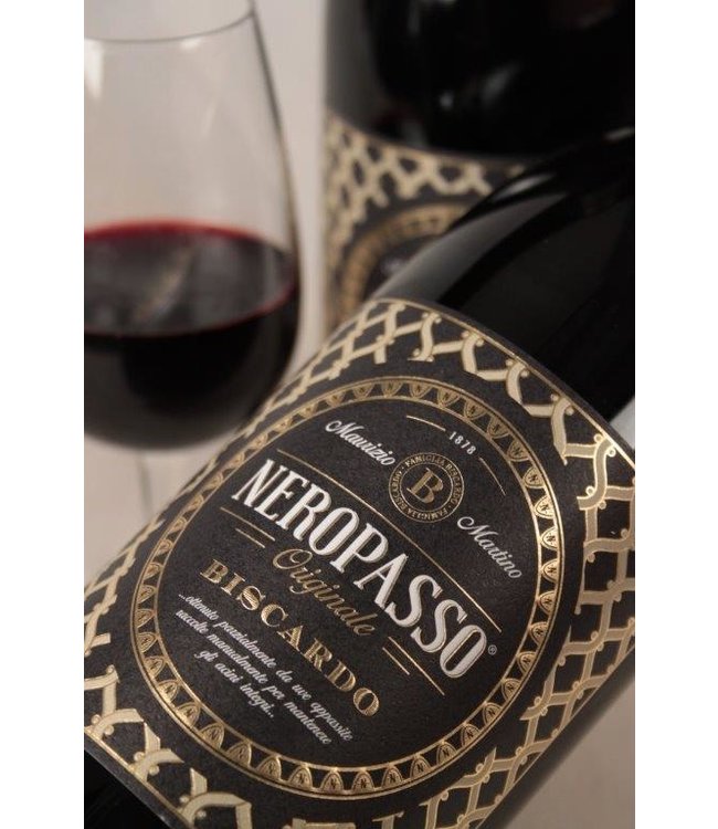 Biscardo Neropasso Rosso Jeroboam in houten kist