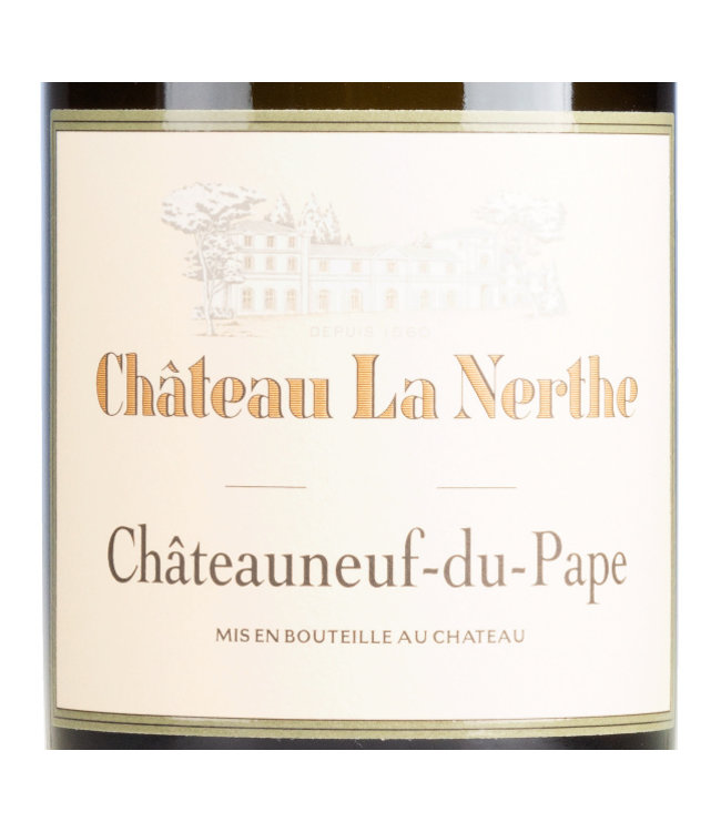 Chateau La Nerthe Chateauneuf du Pape Blanc Biologisch