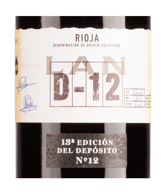 Bodegas LAN Crianza D-12 Rioja