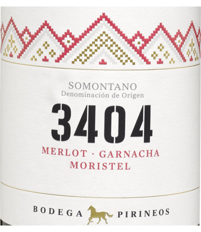 3404 DO Somontano Merlot-Garnacha-Moristel