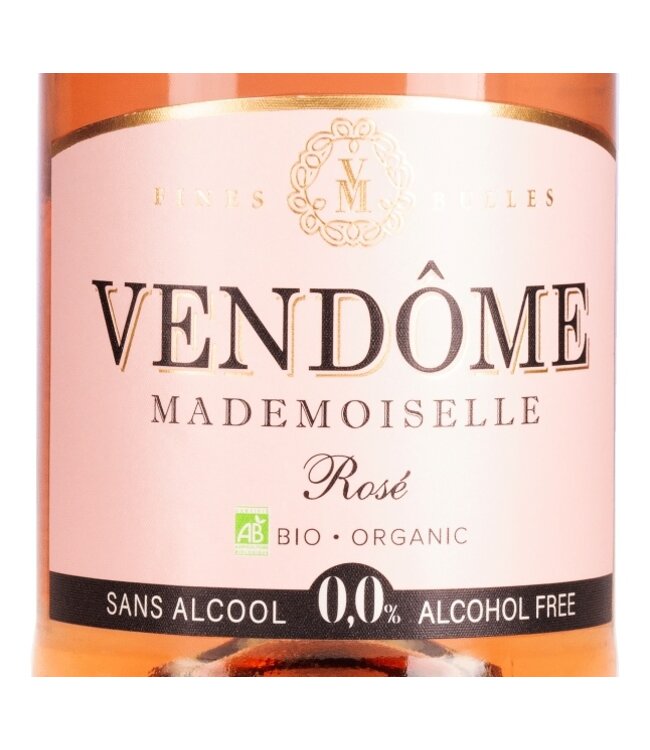 Vendome Mademoiselle Bubbel Rose 0.0% Alcoholvrij duurzaam geteeld