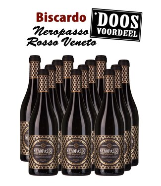 Biscardo Vini - Veneto Italie Biscardo Neropasso Rosso IGT Veneto (doosvoordeel)