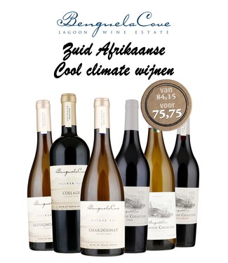 Benguela Cove Wine Estate - Zuid Afrika Wijnpakket Benguela Cove Cool Climate wijnen