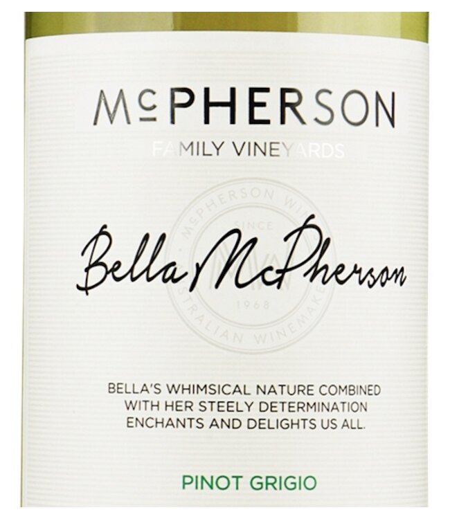 McPherson Family Bella's Pinot Grigio