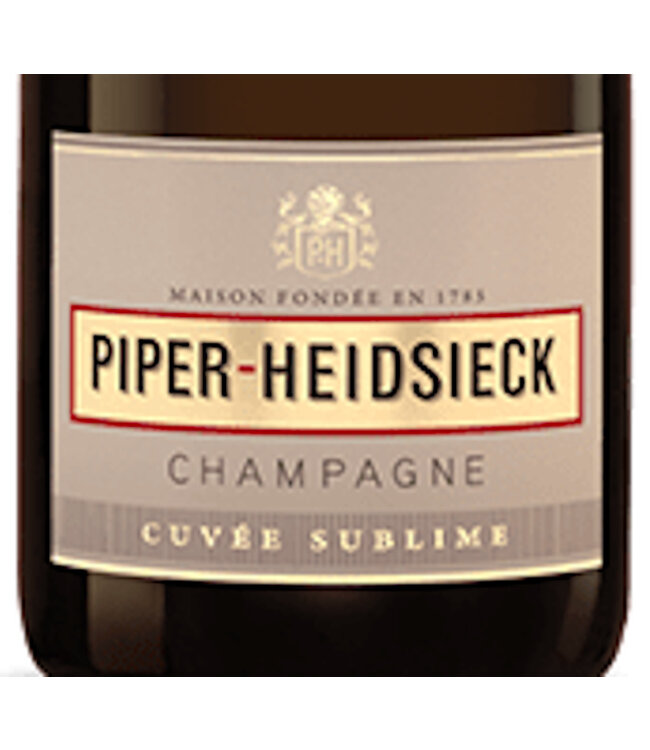 Piper Heidsieck Champagne Cuvee Sublime Demi Sec