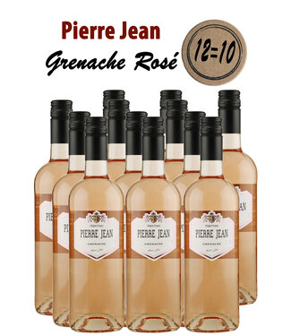 Yvon Mau - Bordeaux Frankrijk Pierre Jean Grenache Rose 12 halen, 10 betalen