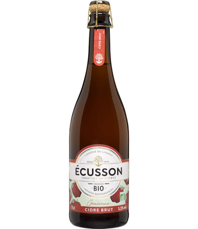 Ecusson Cidre brut Biologisch