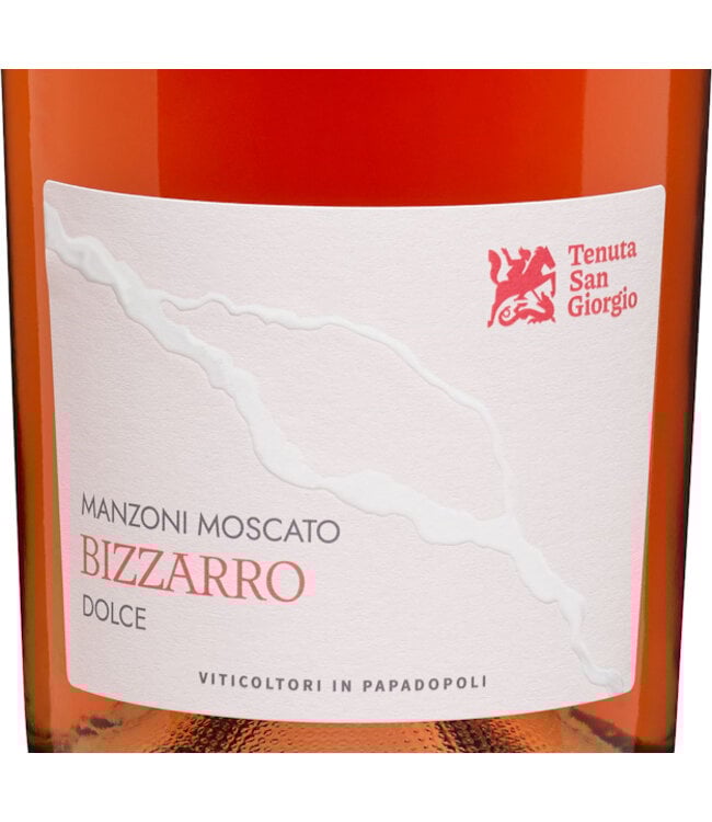 Tenuta San Giorgio Bizzarro Manzoni Moscato Spumante Dolce Rosato