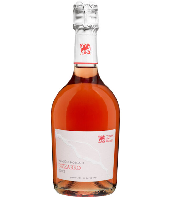 Tenuta San Giorgio Bizzarro Manzoni Moscato Spumante Dolce Rosato