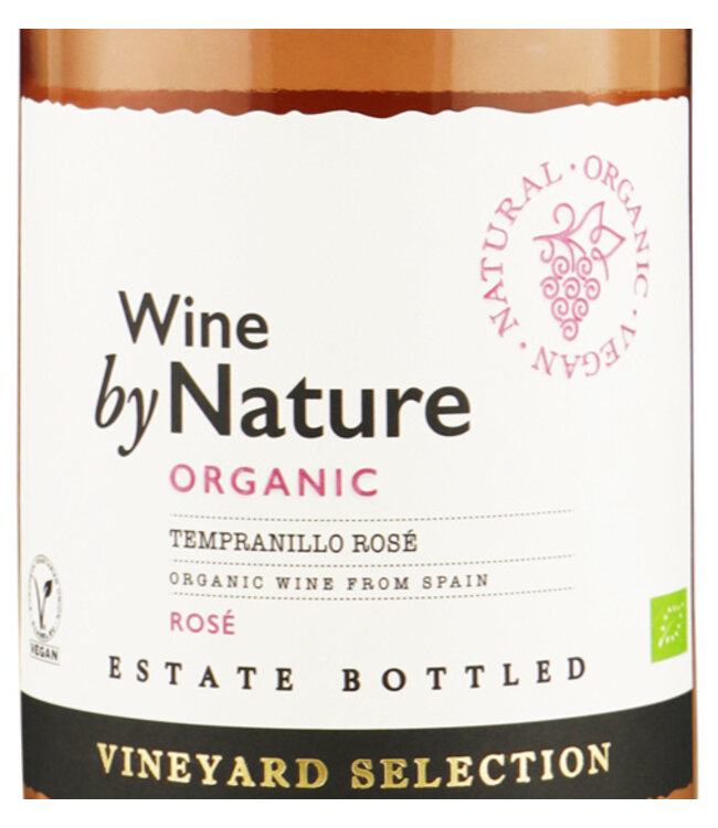 Wine By Nature Tempranillo Rose duurzaam geteeld