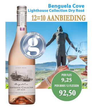 Benguela Cove Wine Estate - Zuid Afrika Benguela Cove Lighthouse Dry Rose (12 halen, 10 betalen)