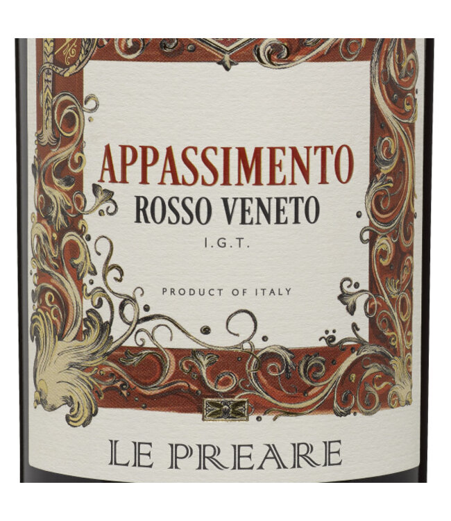 Le Preare Appassimento Rosso Veneto (12 halen, 10 betalen)
