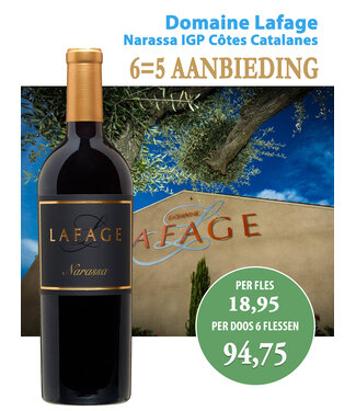 Domaine Lafage - Languedoc Frankrijk Lafage Narassa IGP Cotes Catalanes (6 halen, 5 betalen)