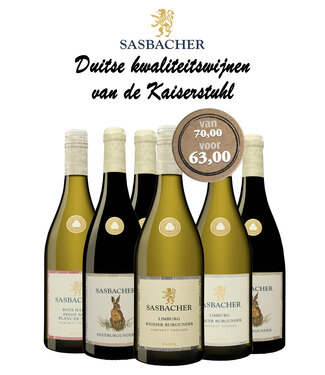 Sasbacher Winzerkeller - Kaiserstuhl Duitsland Wijnpakket Sasbach de Bourgondische poort naar Duitsland