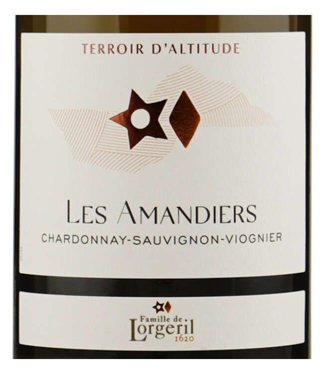 Lorgeril Les Amandiers Chardonnay Sauvignon Viognier Terroirs Altitude