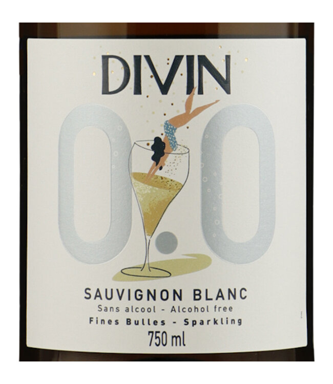 Divin Sparkling Sauvignon Blanc 0.0 Alcoholvrij