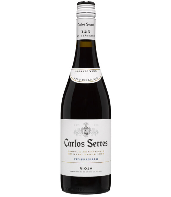 Carlos Serres Tempranillo Rioja duurzaam geteeld