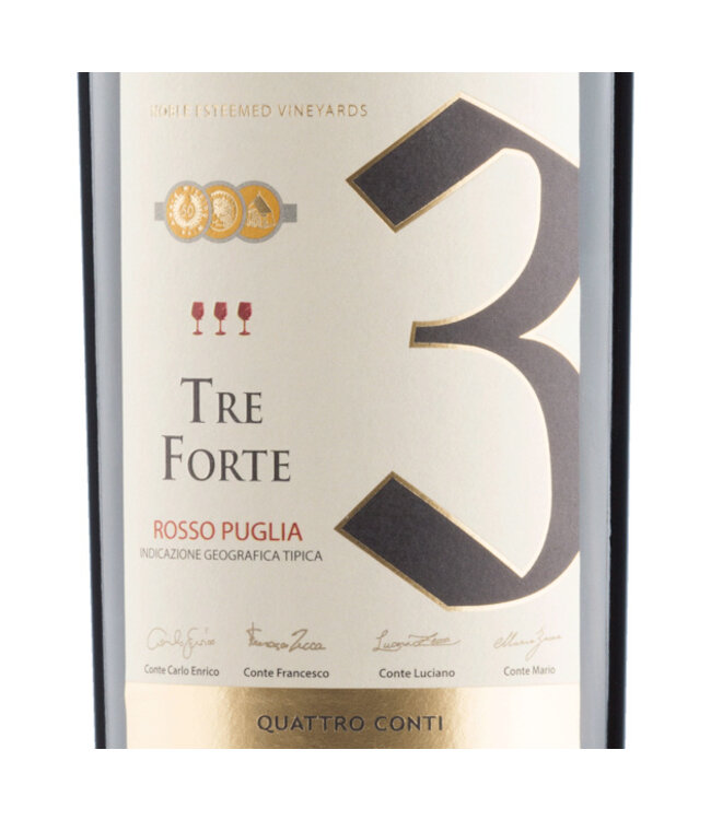 Quattro Conti Tre Forte Rosso IGT Puglia