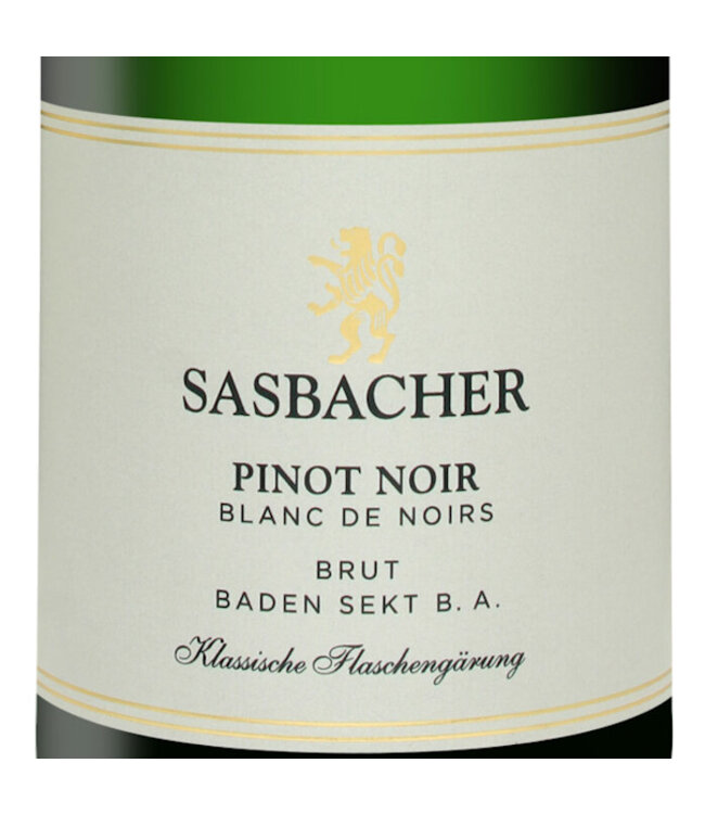 Sasbacher Sekt Brut Pinot Noir Blanc de Noirs