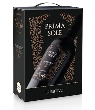 Cielo e Terra - Veneto Italie Cielo Primasole Primitivo Puglia 3 Ltr Bag in Box