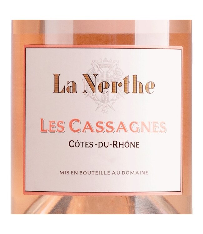 La Nerthe Rhone Les Cassagnes Rosé Biologisch