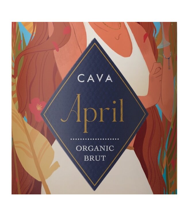 April Cava Brut Blanco Biologisch