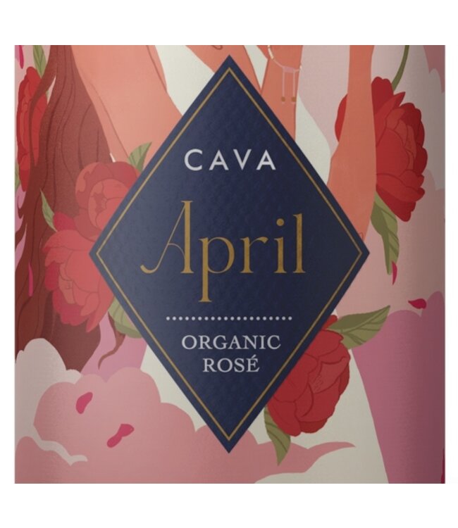 April Cava Brut Rosado Biologisch
