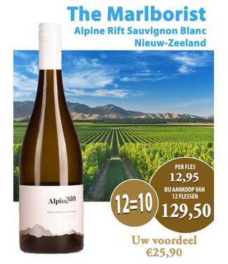 The Marlborist - Marlborough Nieuw Zeeland The Marlborist Alpine Rift Sauvignon Blanc (12 halen, 10 betalen)
