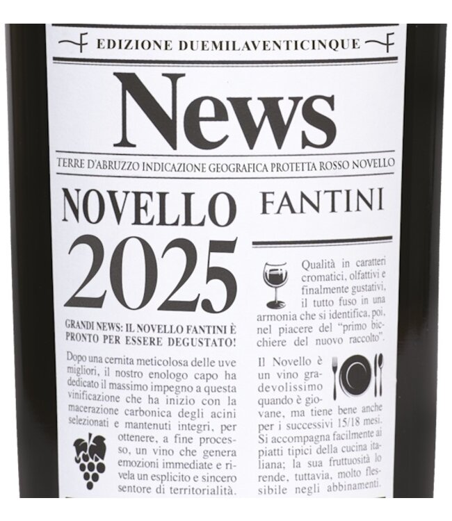 Novello Fantini 2025 Abruzzo Italië