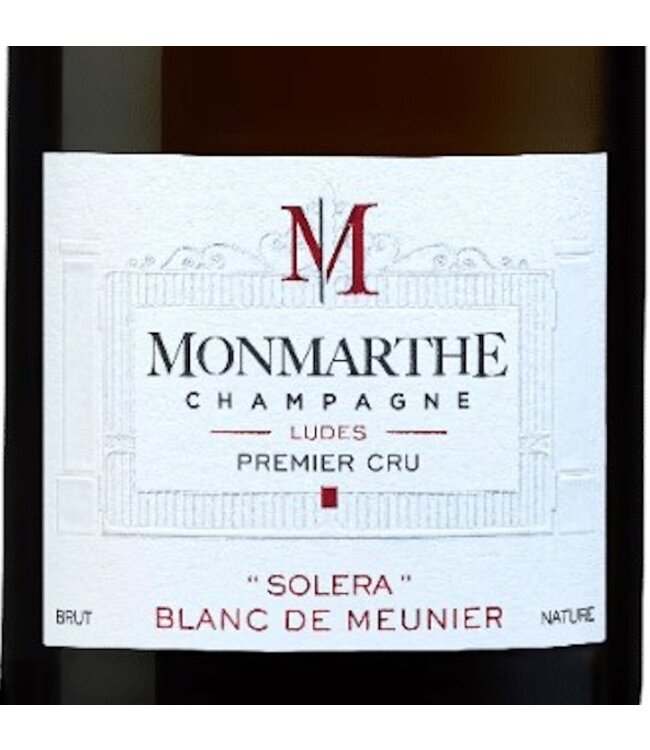 Champagne Monmarthe Solera Meunier brut nature