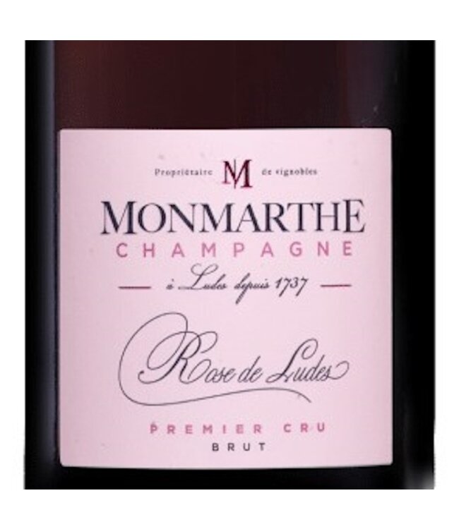 Champagne Monmarthe Premier Cru Rosé de Ludes brut