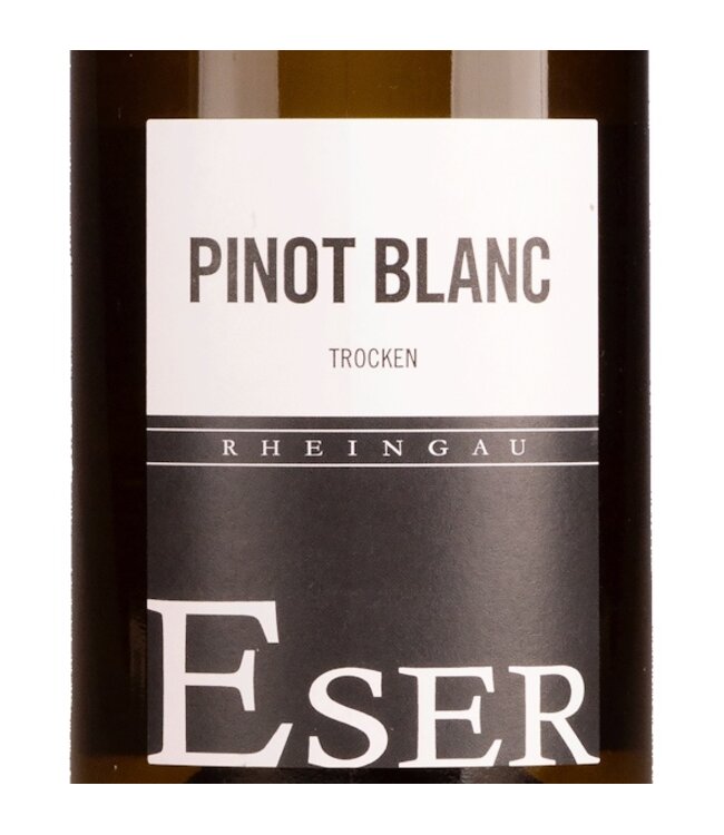 Eser Pinot Blanc Trocken Rheingau
