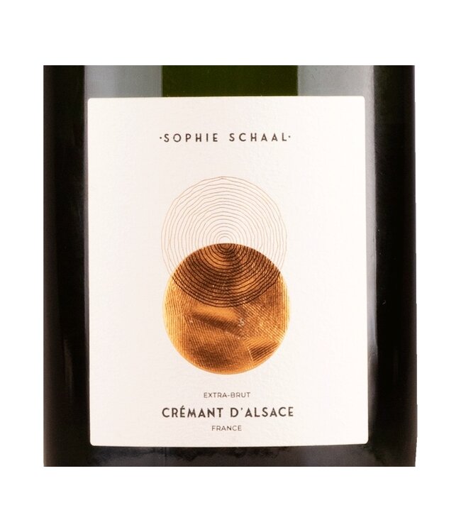 Sophie Schaal Cremant d'Alsace Extra Brut duurzaam geteeld