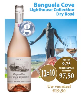 Benguela Cove Wine Estate - Zuid Afrika Benguela Cove Lighthouse Dry Rose (12 halen, 10 betalen)