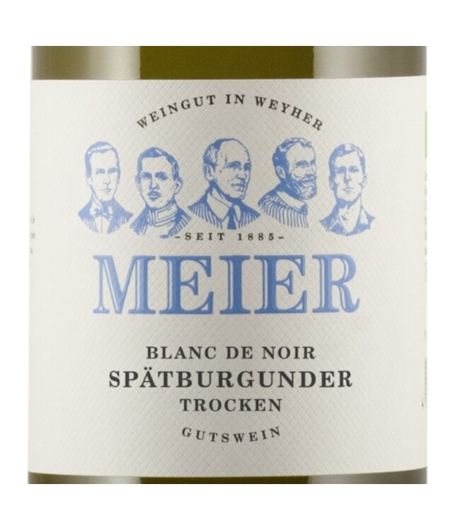Weingut Meier Blanc de Noir Trocken Gutswein duurzaam geteeld