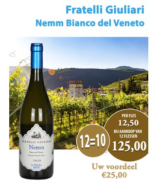Fratelli Giuliari Nemm Bianco del Veneto (12 halen, 10 betalen)