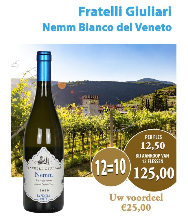 Fratelli Giuliari Nemm Bianco del Veneto (12 halen, 10 betalen)