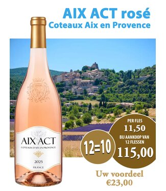 AIX ACT Coteaux d'AIX en Provence (12 halen, 10 betalen)