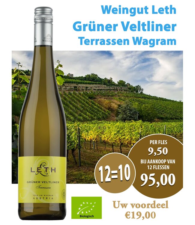 Weingut Leth Gruner Veltliner Terrassen (12 halen, 10 betalen)
