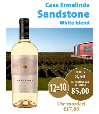 Casa Ermelinda Freitas - Portugal Casa Ermelinda Sandstone White Blend (12 halen, 10 betalen)