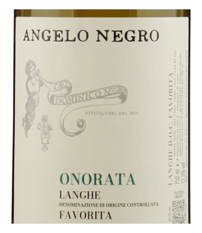 Angelo Negro Onorata Langhe Favorita DOC