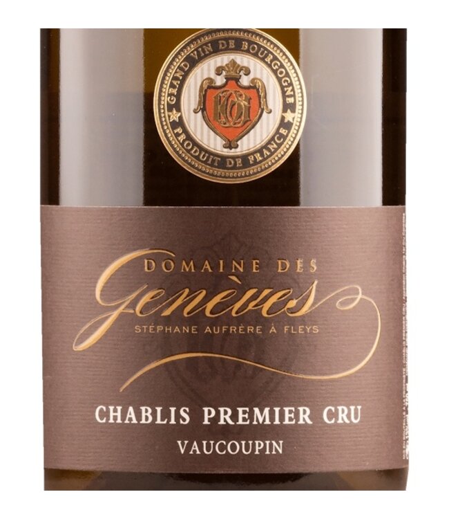 Domaine des Geneves Chablis 1e Cru Vaucoupin