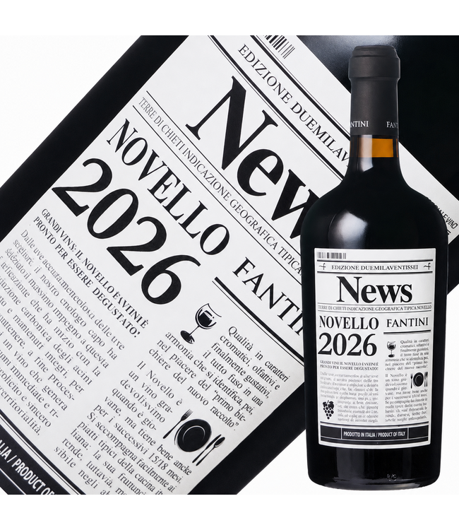 Novello Fantini 2026 Abruzzo Italië (uitlevering na 6 november)