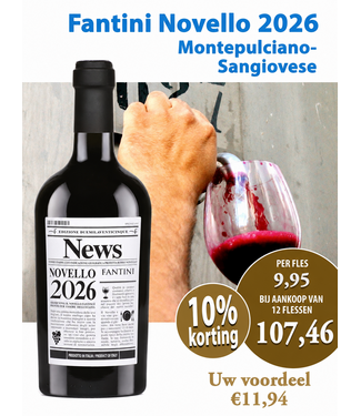 Fantini Vini - Ortona Chieti Italie Novello Fantini 2026 Abruzzo Italië (uitlevering na 6 november)